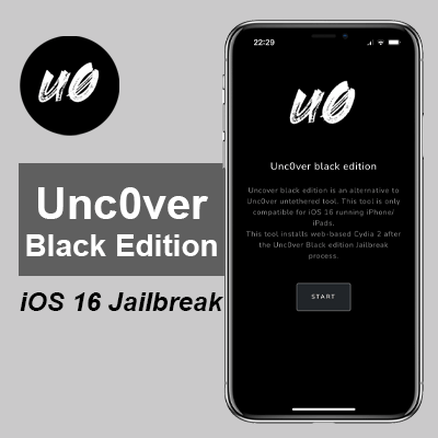 Unc0ver Black edition for iOS 16 jailbreak
